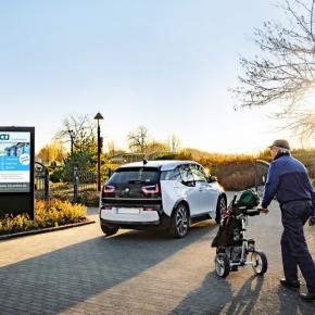  65inch Outdoor Totem near Golf Course