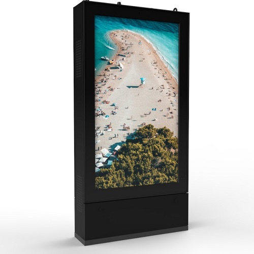 LS-75YT01 75inch Dual Side Outdoor Floor Standing Display