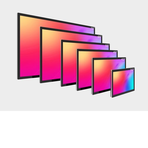 55inch Full HD Android Media Player Screen